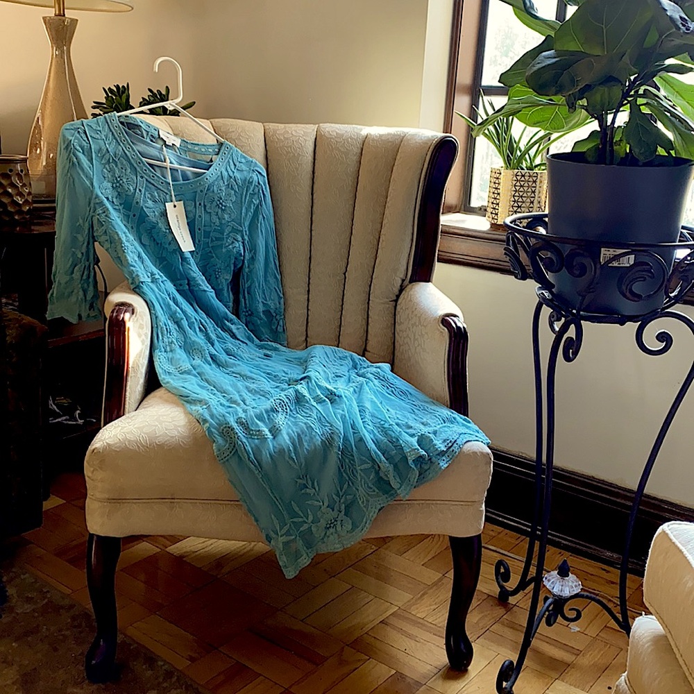 Midi Turquoise Dress